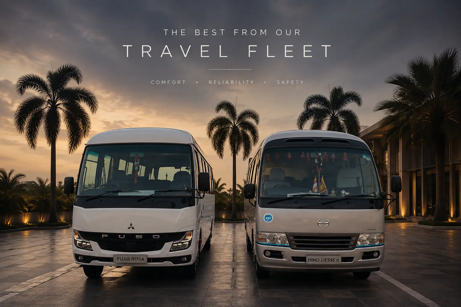 Group touring vehicle for multi-day itineraries