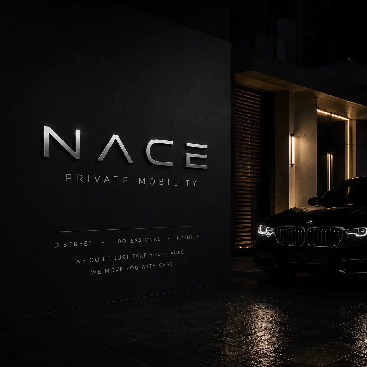 NACE executive chauffeur vehicle